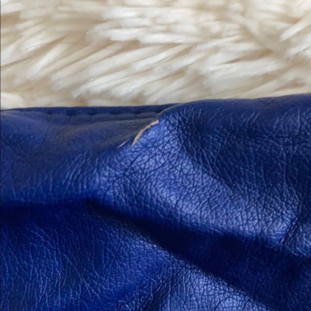 Blue Slouch Bag - Boho - Picture 4 of 5